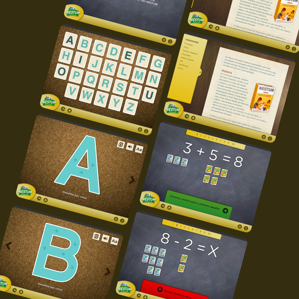 Nestum iPad App Concept